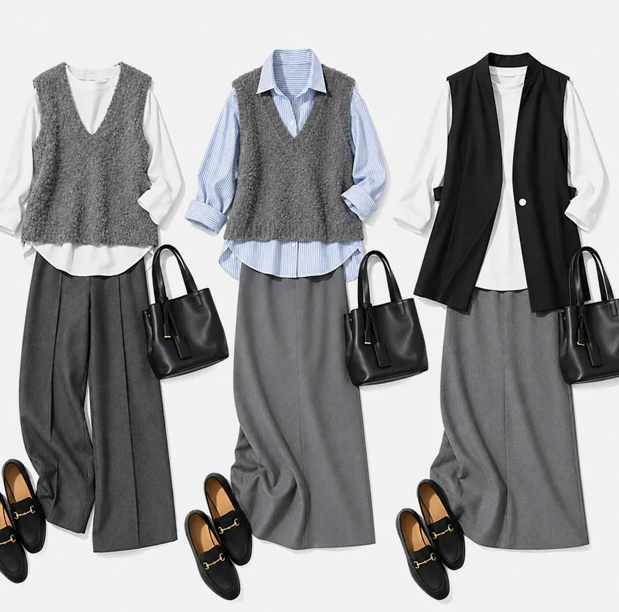 5 50代「定番服＝いつも同じ」を打破！ユニクロ・GU秋の5日間コーデ術 ファッション
